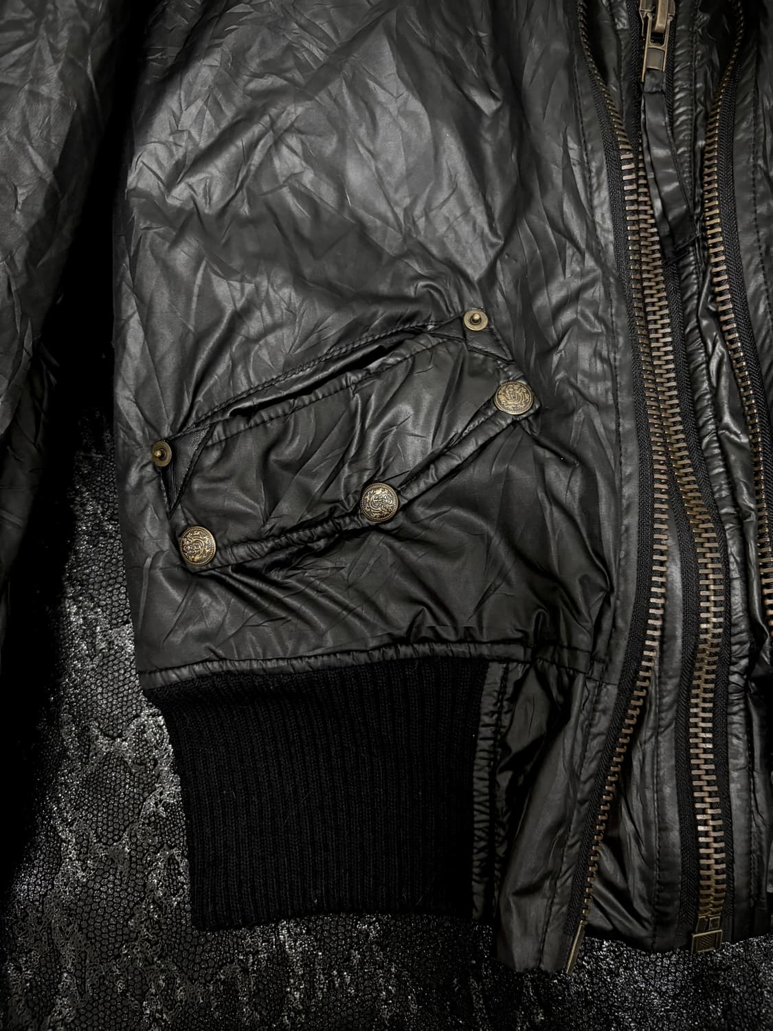 “AGATE” 00’s Rare Design Zipper pd 상품이미지3