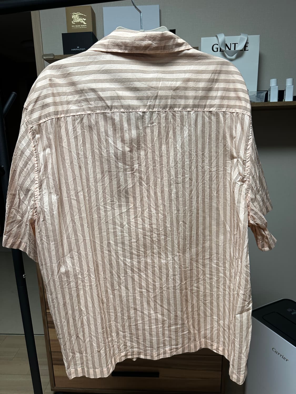 에이치엔앰 H&M 코튼 캠프 셔츠 레귤러핏 (105)   상품이미지6