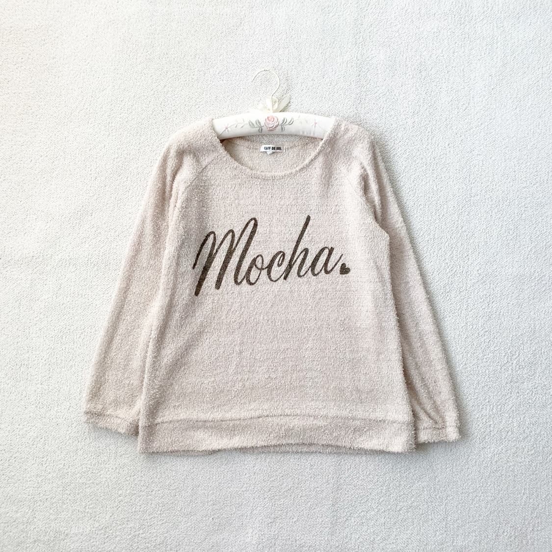 Mocha ♥ 모카 뮤트브라운 부클 니트 상품이미지1