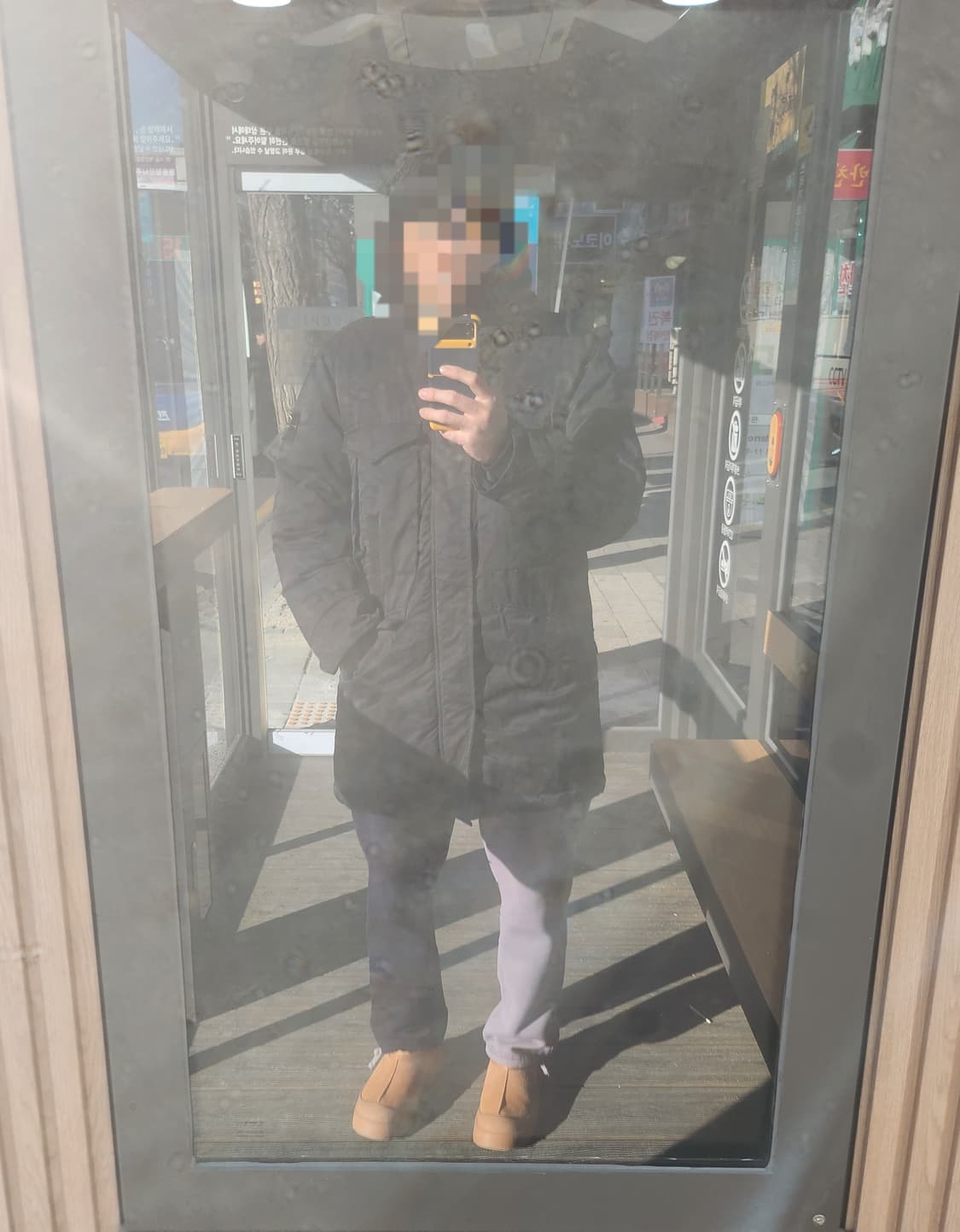 스톤아일랜드 오파크 나일론트윌 롱패딩 L 상품이미지10