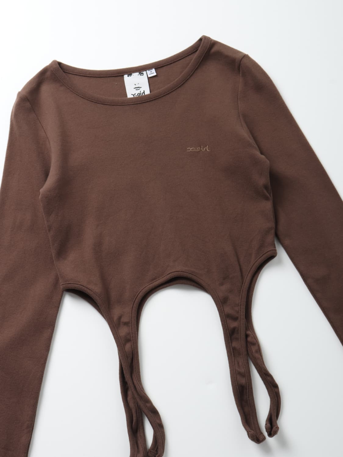 X-girl Garter L/S Top 상품이미지10