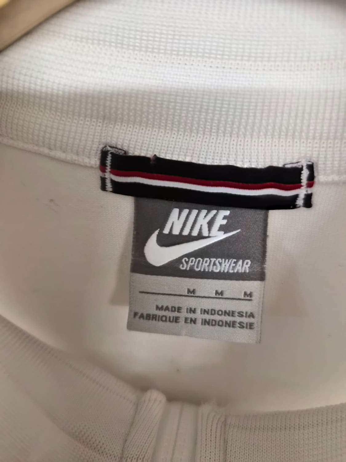 M/100) 나이키 NSW 09/10 맨유 화이트 져지 팝니다 상품이미지3
