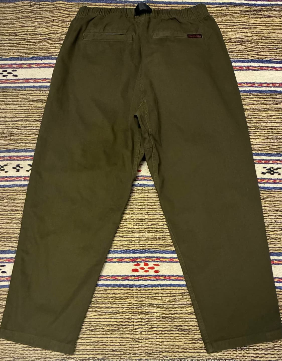 (M)그라미치 퍼티그 루즈 테이퍼드 팬츠 올리브 카키 상품이미지5