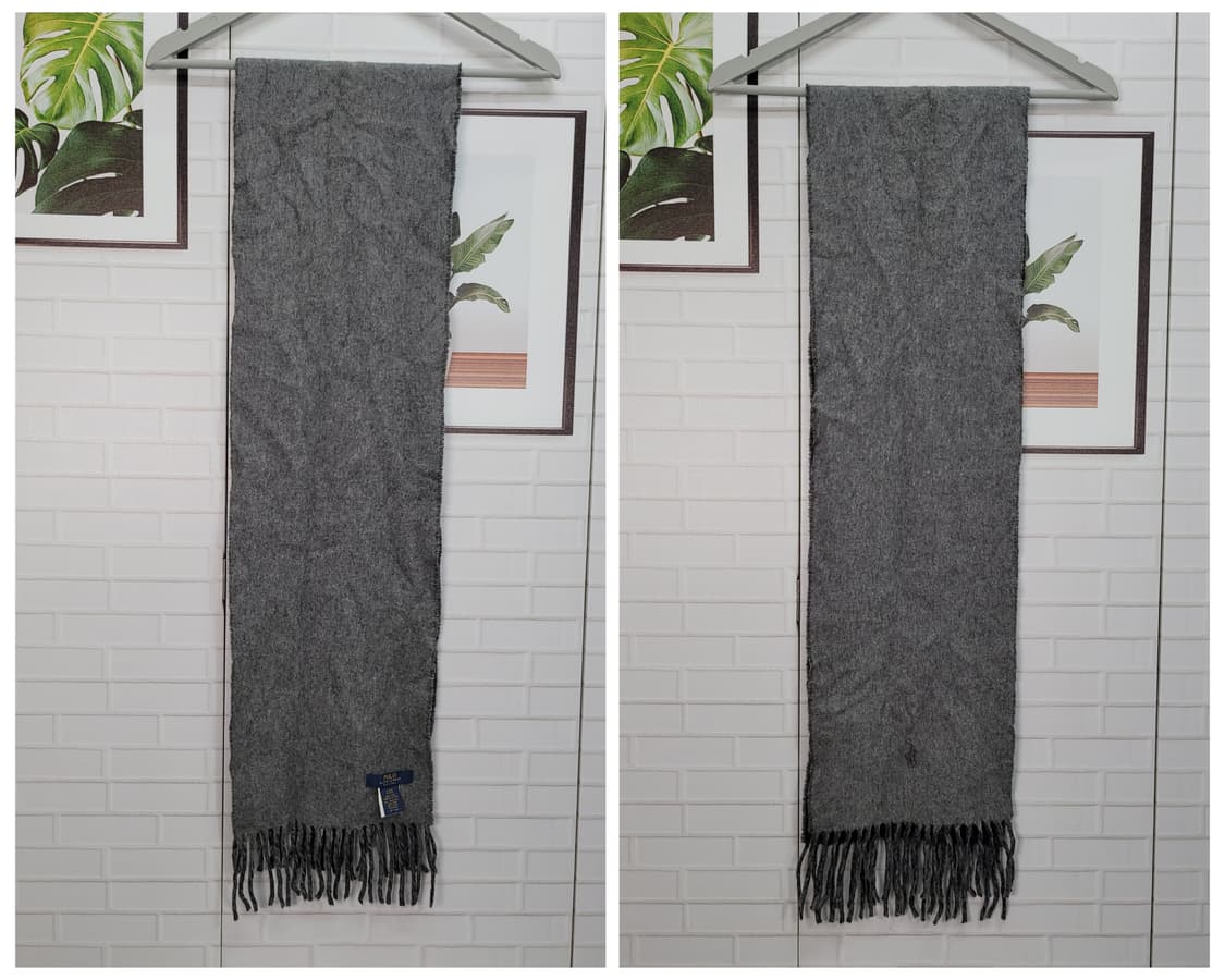 폴로랄프로렌 양면 머프러 목도리 Made in Italy 새상품급 상품이미지6