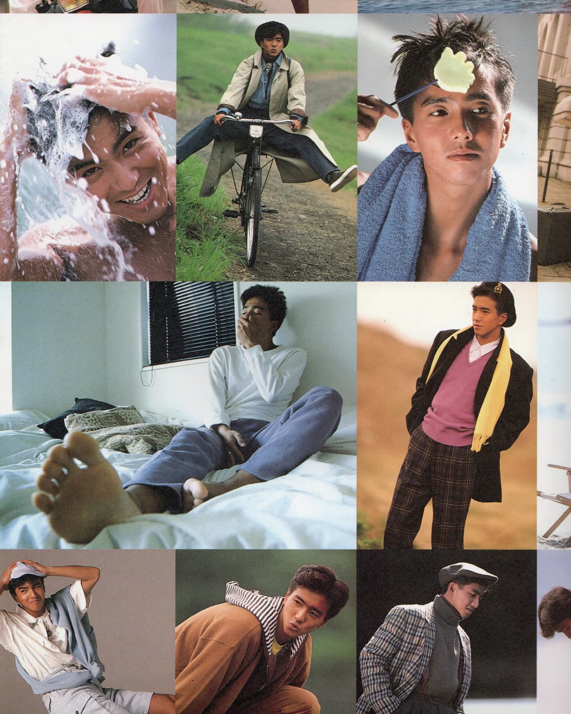 ABE et KAZAMA 아베히로시 카자마토오루 희귀 사진집 1988년  상품이미지8