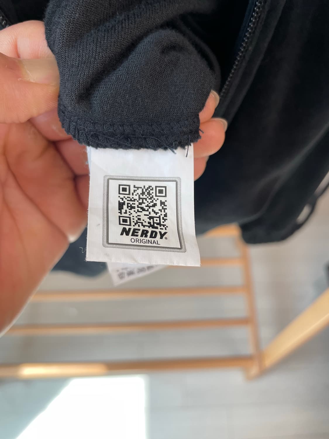 널디 벨루어 트랙 집업 상품이미지6