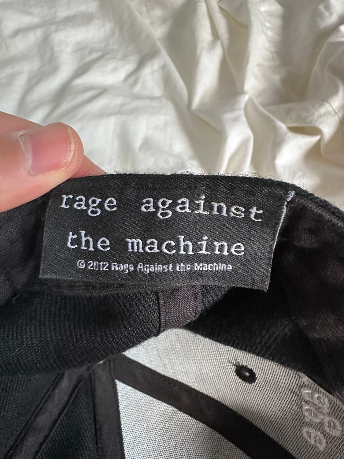 Rage against machine 오피셜 코튼 캡 상품이미지5