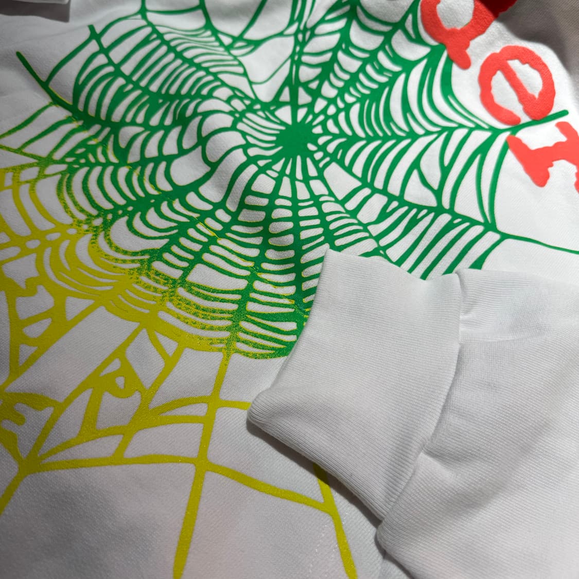 sp5der 스파이더 후드티 OG WEB V2 GRADIENT 상품이미지3