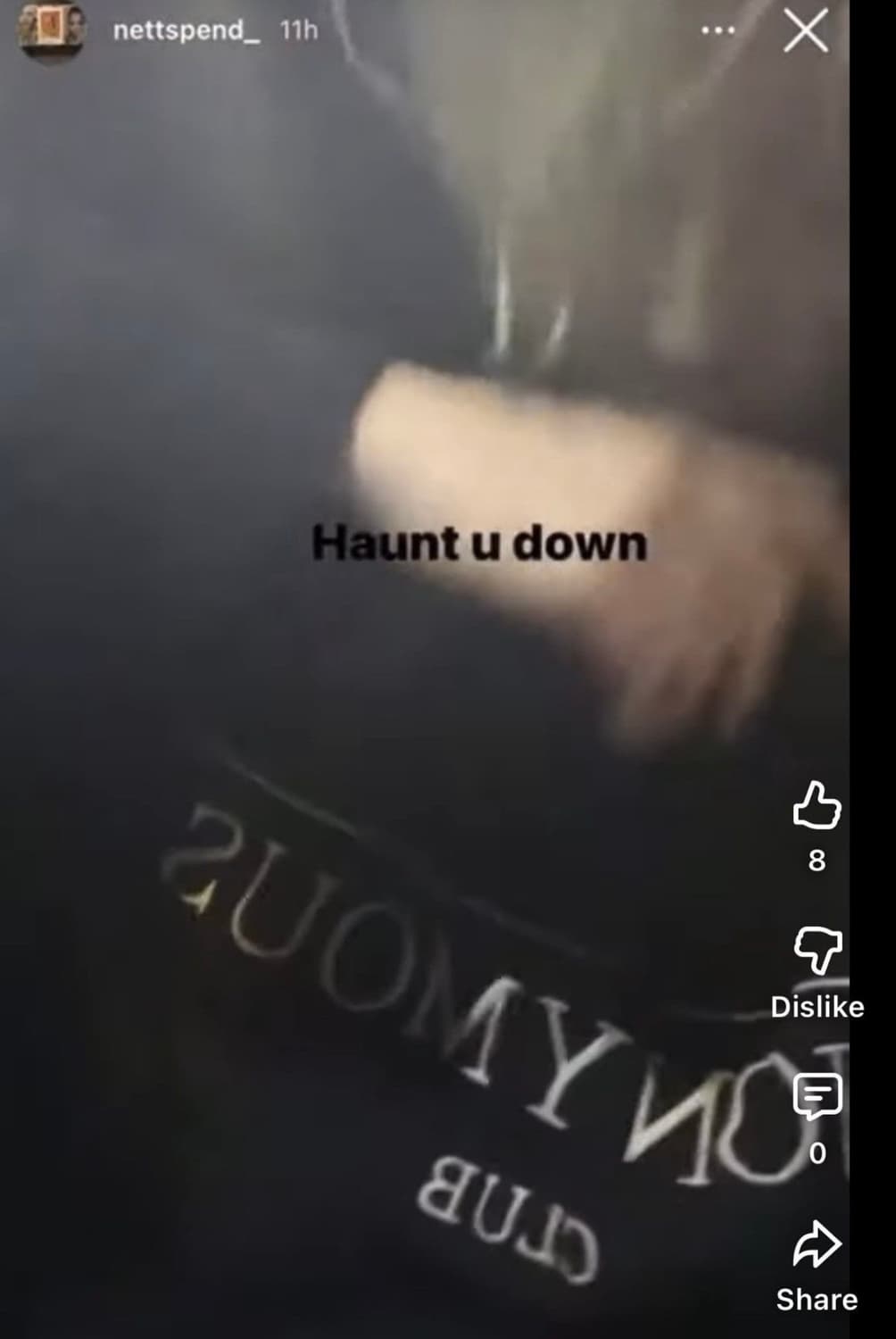 어나니머스클럽 헤리티지 후드 F&F 블랙 화이트 (넷스팬드 착용 모델) 상품이미지2