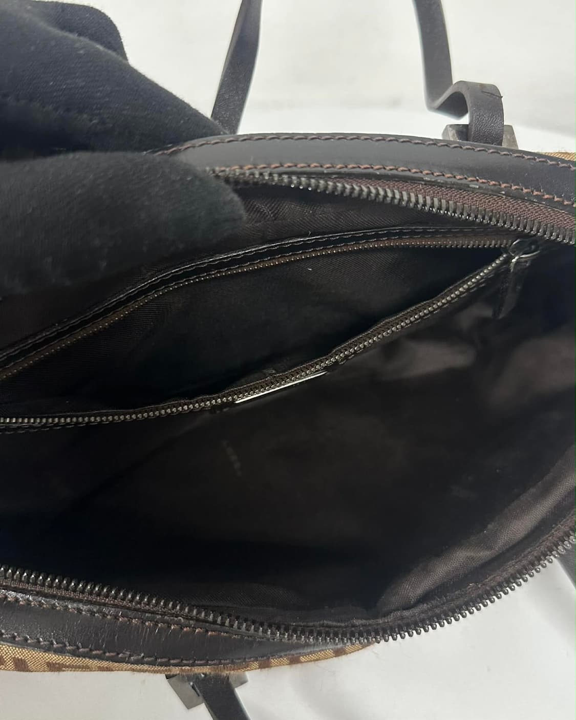 펜디 주카 캔버스 미니 보스톤 토트 & 숄더백 상품이미지7