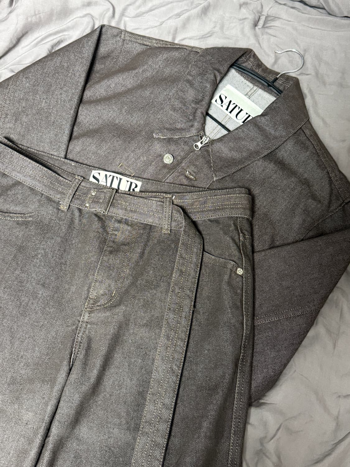 세터 카이엔 데님 셋업 XL, L 상품이미지9