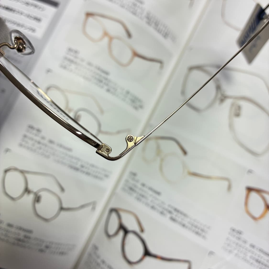 MIZUNO 미즈노 티타늄 골드 일본 안경 상품이미지5