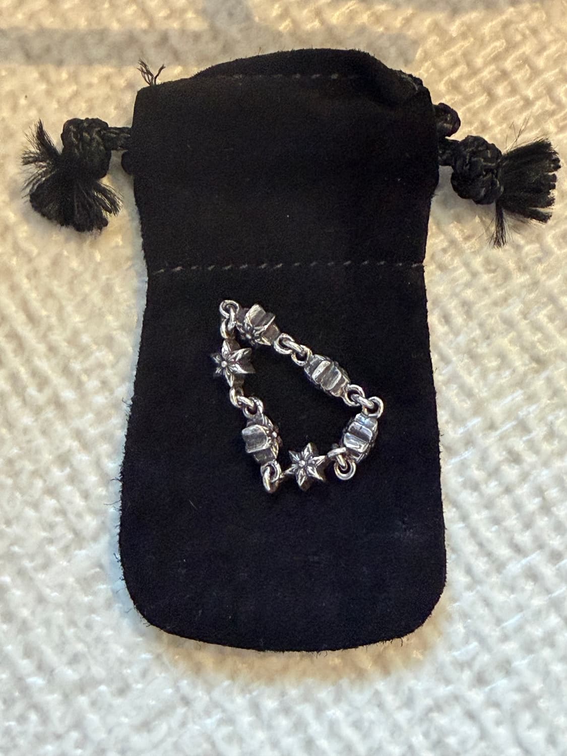 [L] 크롬하츠 타이니 스타 링크 링 새상품 (국내20호) 상품이미지3