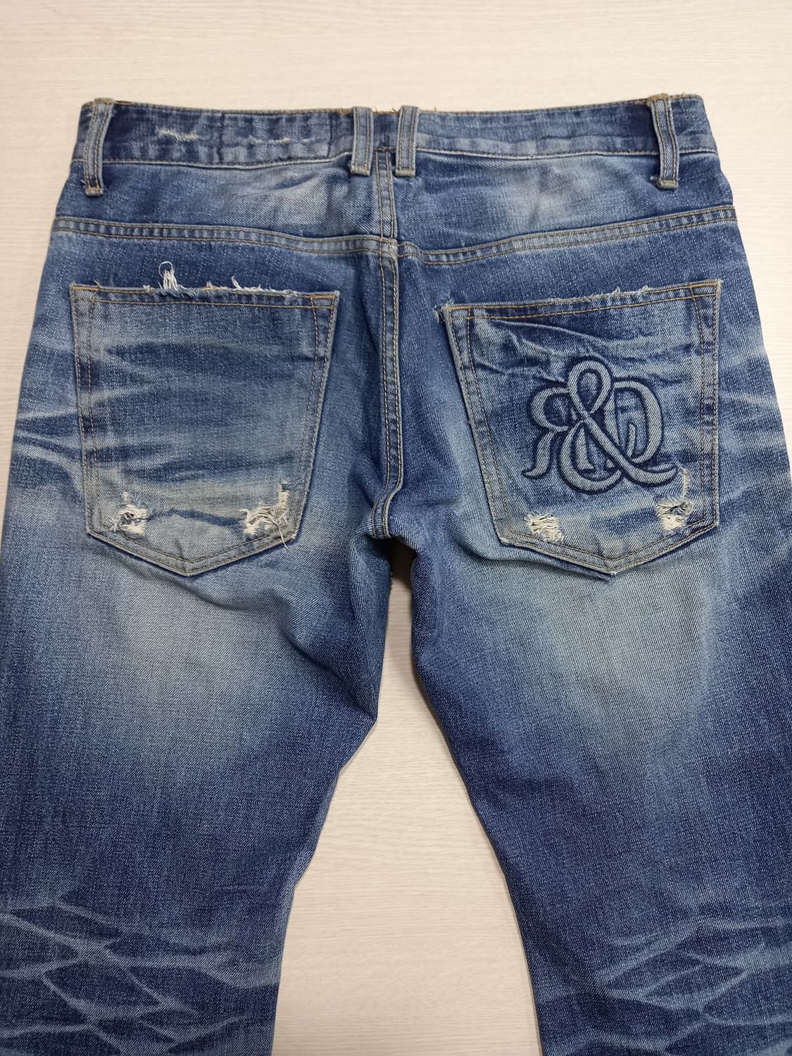 30 DPSR Kor 데미지워싱 슬림일자진 30-164 상품이미지4