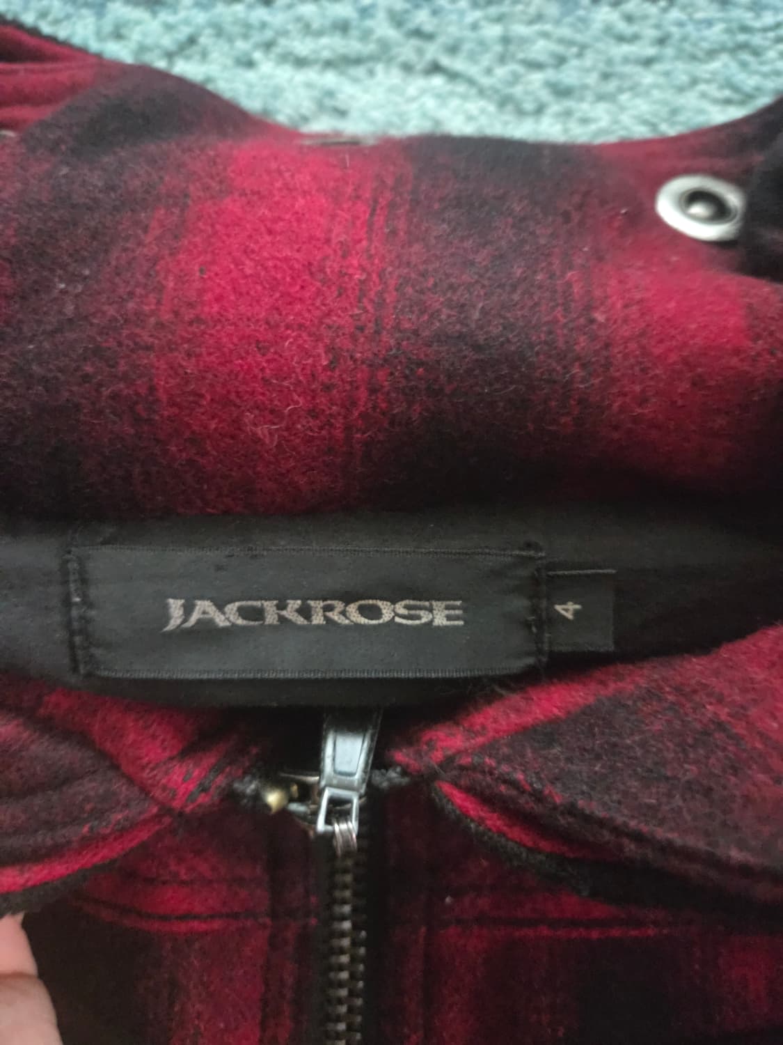 JACK ROSE  잭 로즈 울 바이커 자켓 4사이즈 상품이미지4