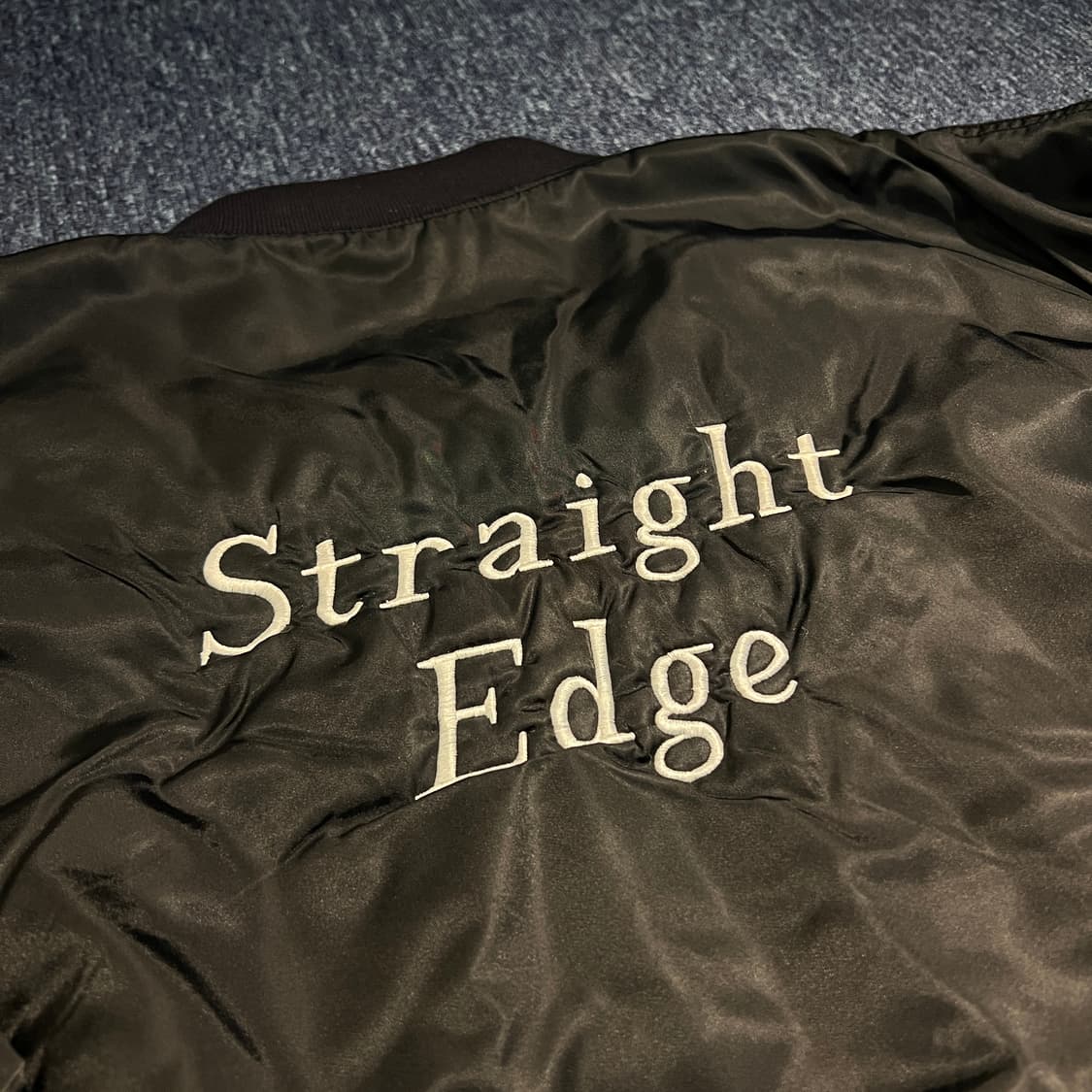 빈티지 90s Straight Edge MA-1 상품이미지6