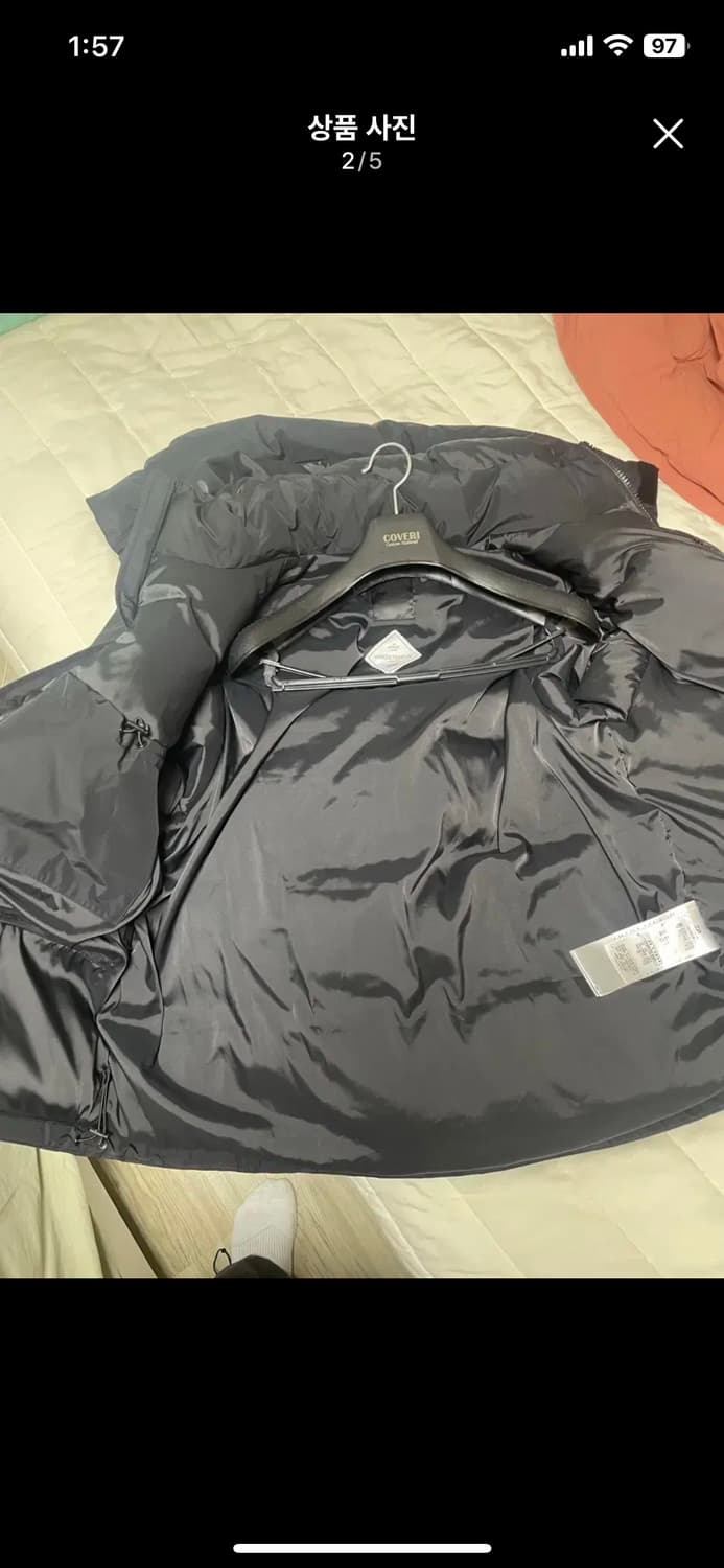 다이와피어39 익스페디션 다운자켓 블랙 M새상품 팝니다 상품이미지3