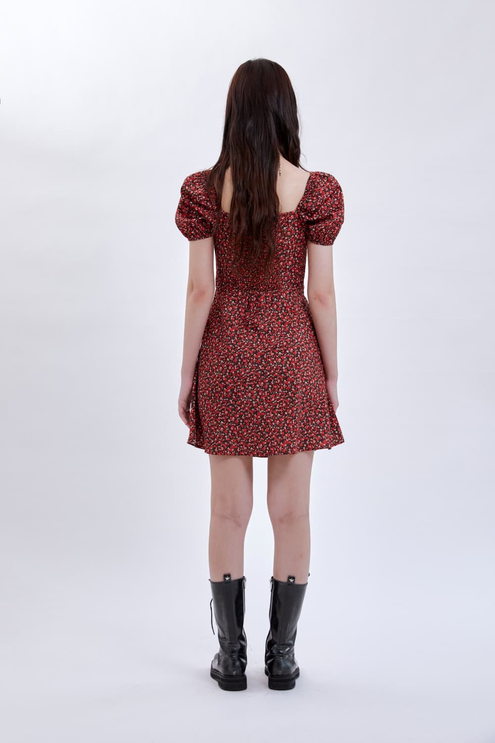 루루서울 Red Pansy Dress (Red) 상품이미지7