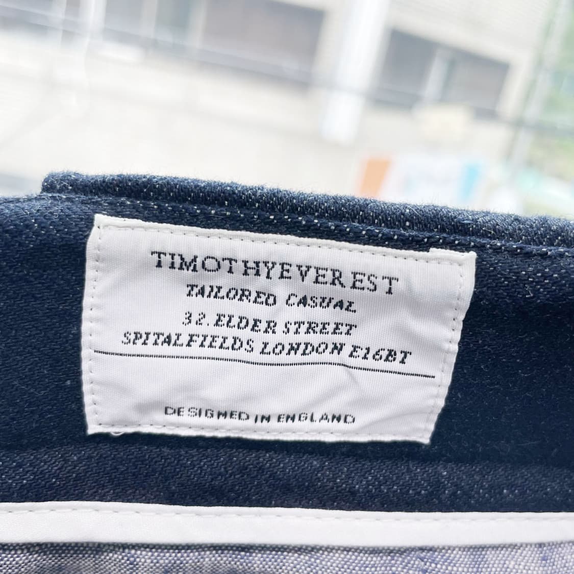TIMOTHY EVEREST 테일러드 캐주얼데님바지 진스센스 상품이미지5