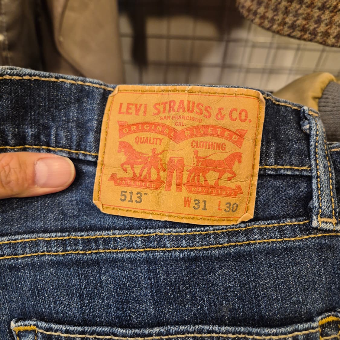 31인치 리바이스 513 청바지  상품이미지3