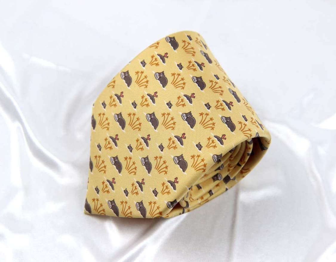 에르메스 9cm A+등급 남자 명품 넥타이 상품이미지1