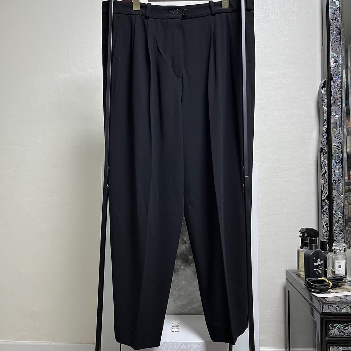 정품 44) 에르메스 모 실크 팬츠 바지 슬랙스 상품이미지1