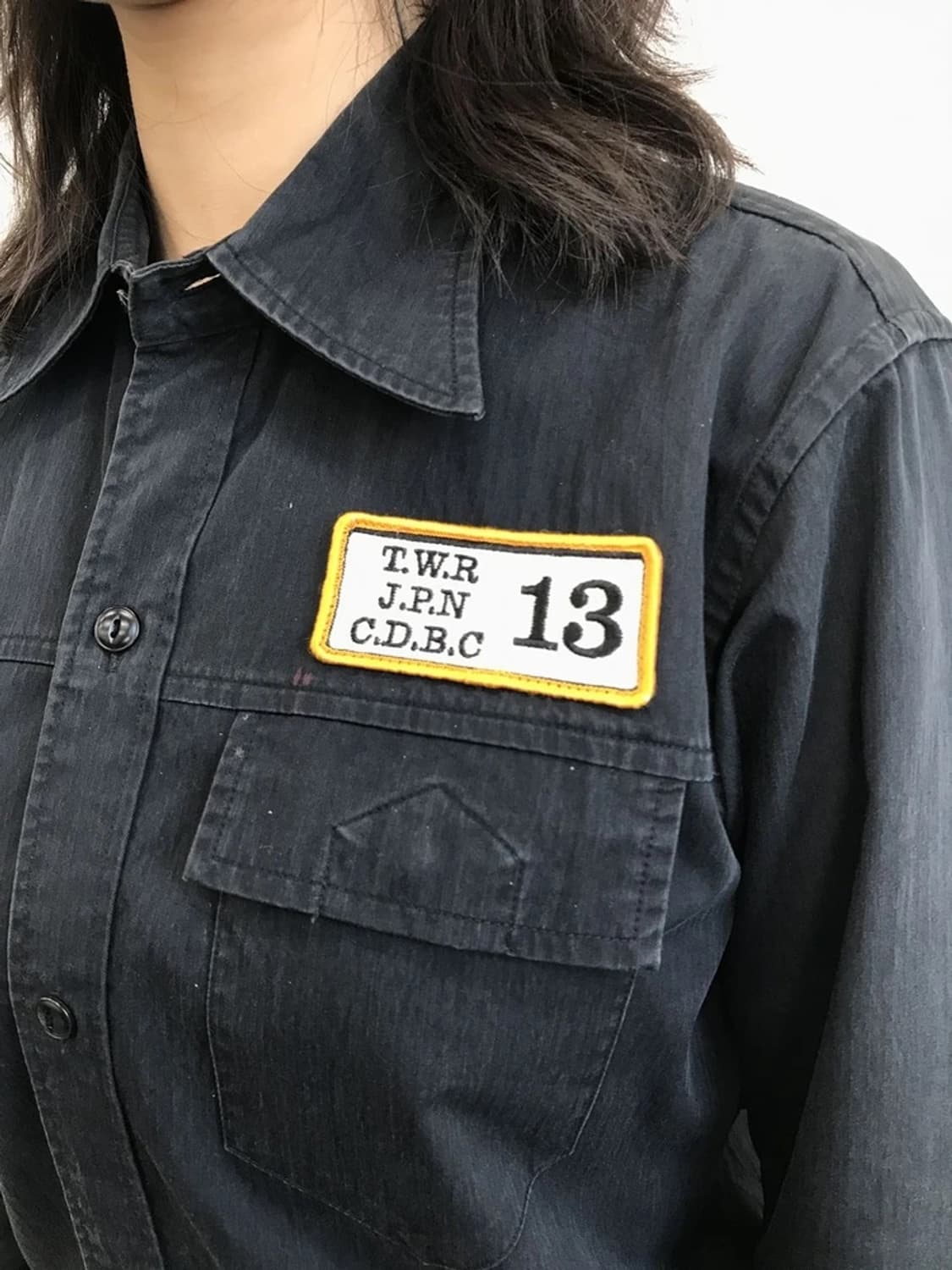 Kikuchi Japan Patch Work Shirt 상품이미지3