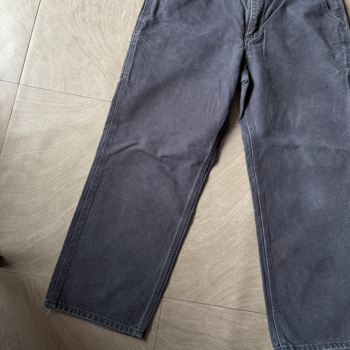 칼하트 정품 오리지널 미드나잇 싱글니 카펜터 팬츠  상품이미지6