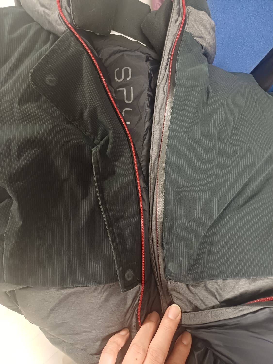 스파이더 여성 롱다운 거위털90% 프리미엄 패딩 상품이미지8