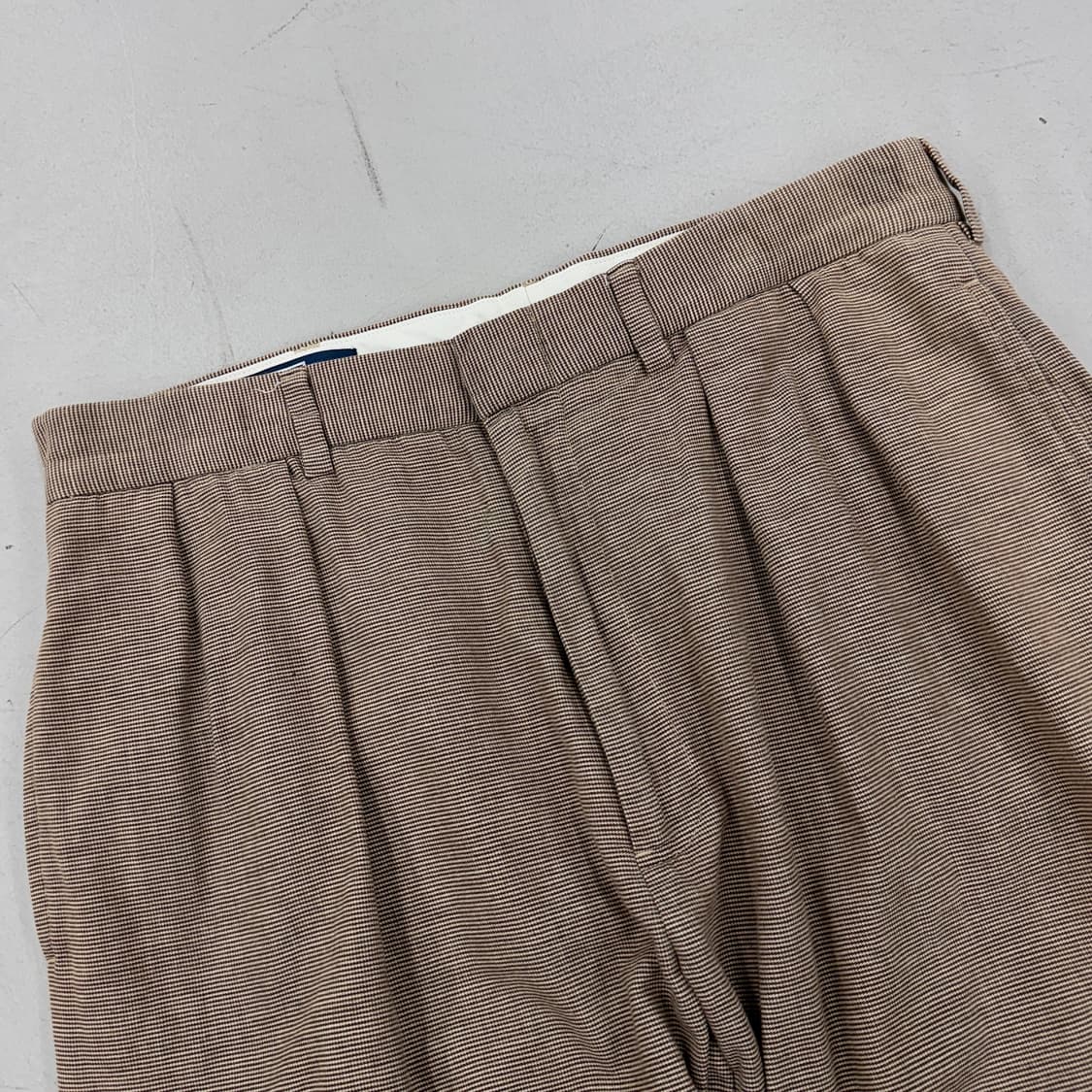 폴로 핀턱 와이드 코튼 치노팬츠 상품이미지4