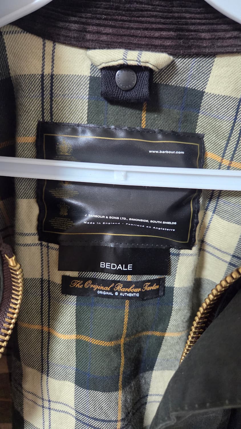 바버 비데일 왁스 자켓 상품이미지3