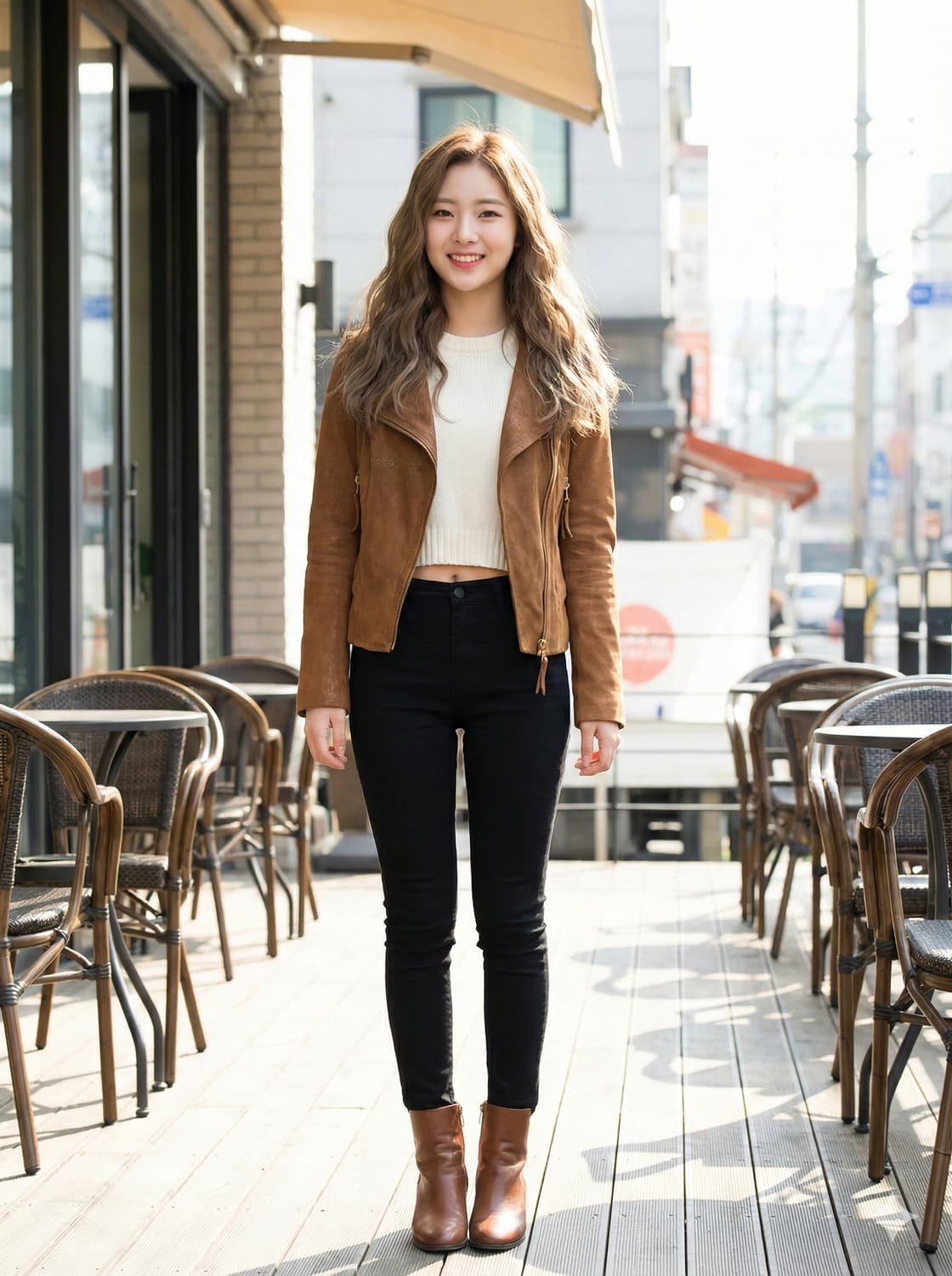 JOINUS 조이너스 리얼 염소가죽 라이더 자켓 상품이미지1