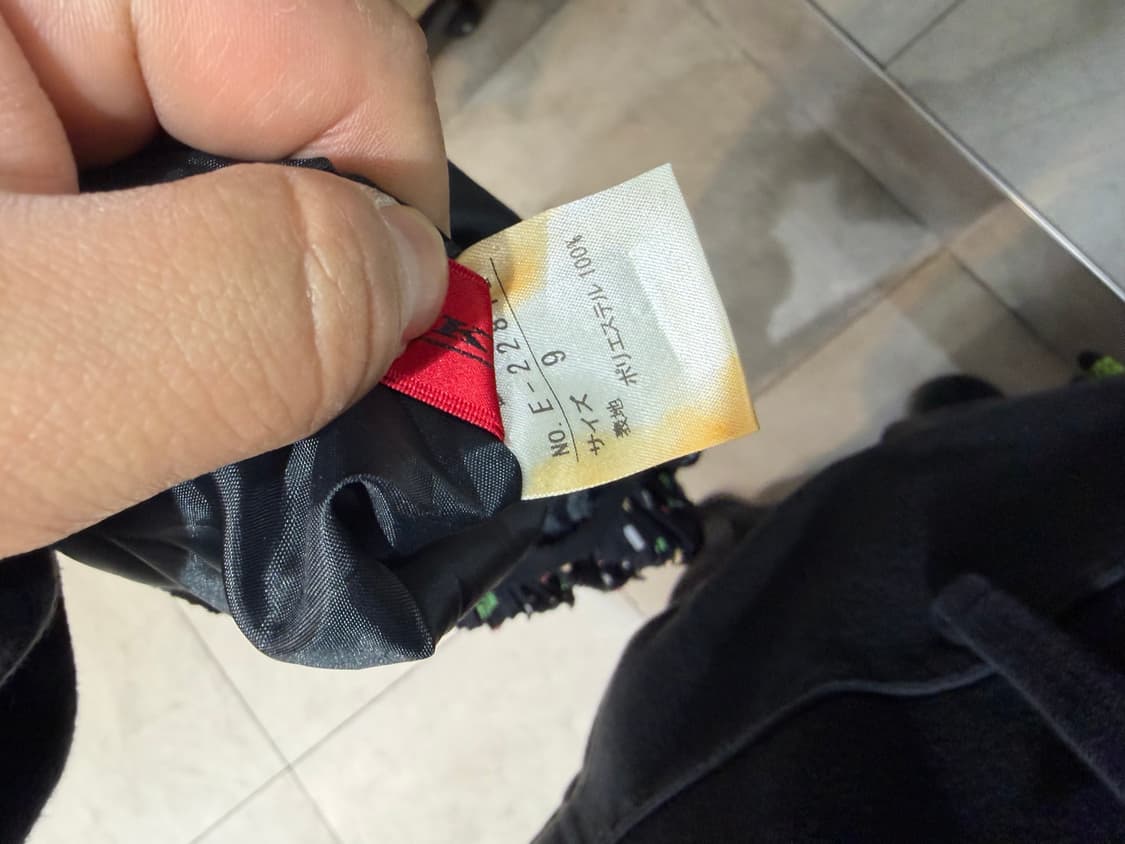 도트 플리츠 레이스 스커트 상품이미지7