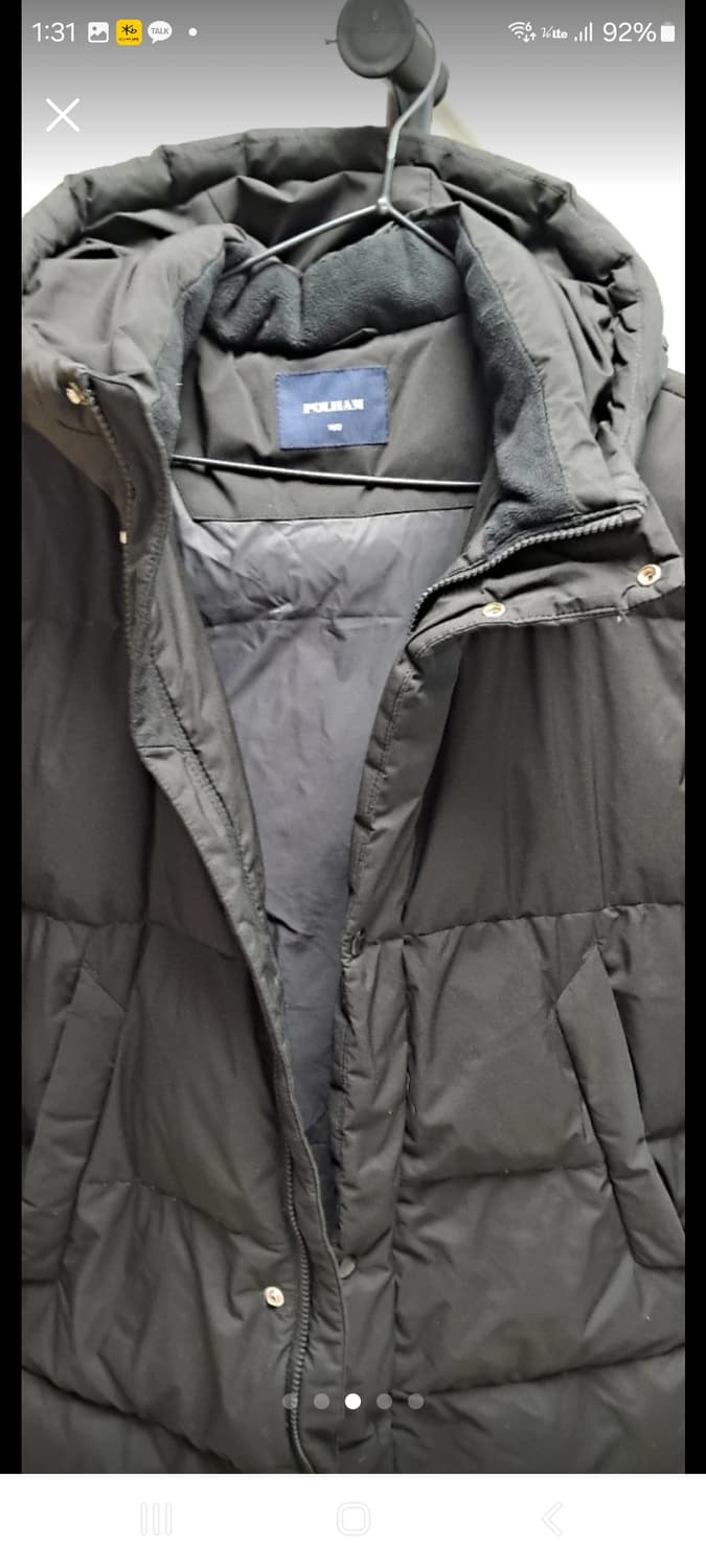 POLHAM  덕다운 롱패딩.  S/M 상품이미지4