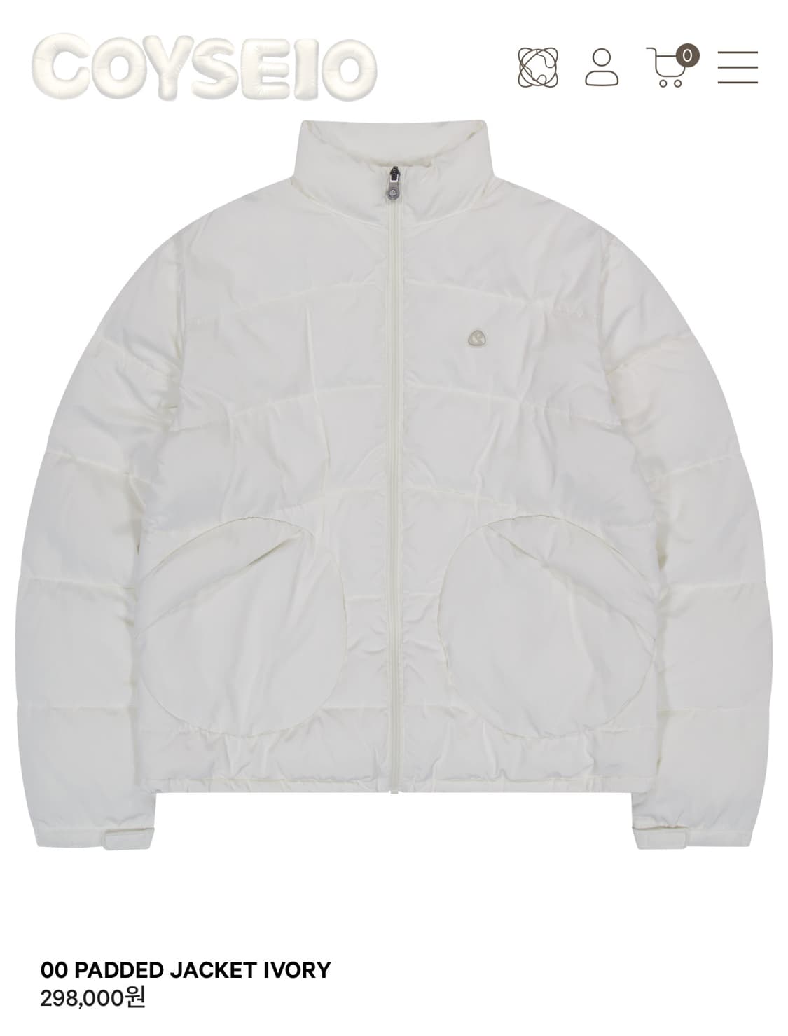 코이세이오 패딩 00 PADDED JACKET 상품이미지1