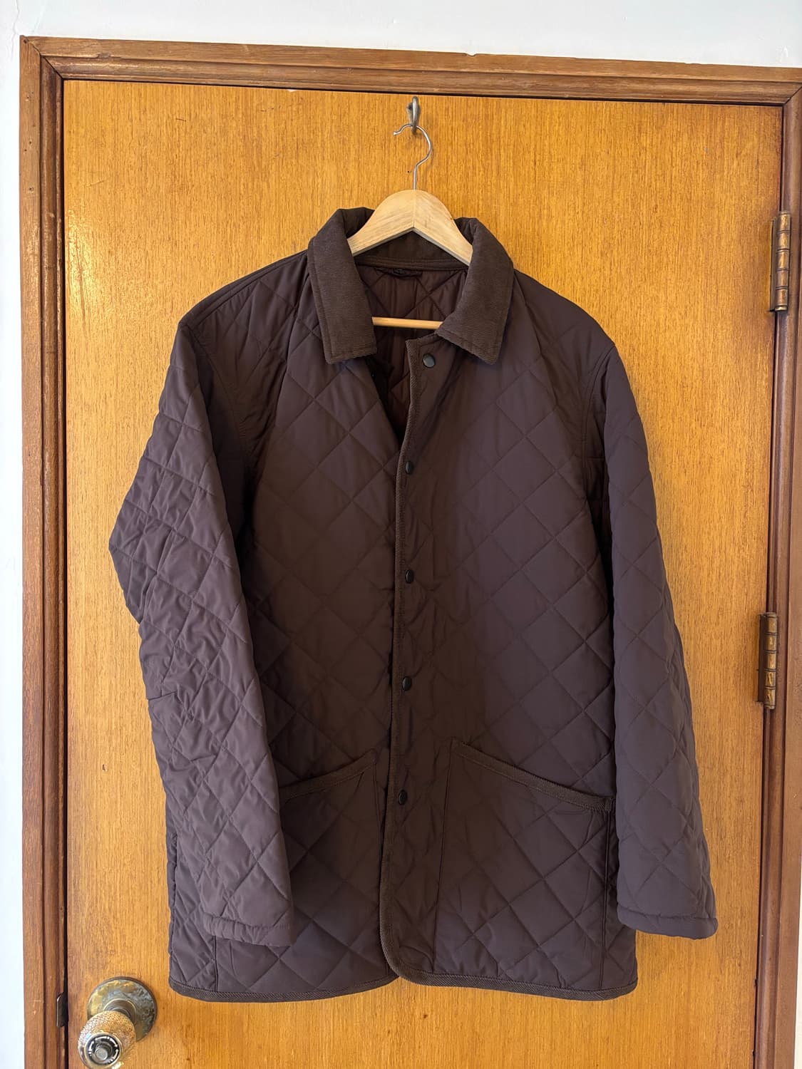 무인양품 브라운 퀼팅자켓 상품이미지1