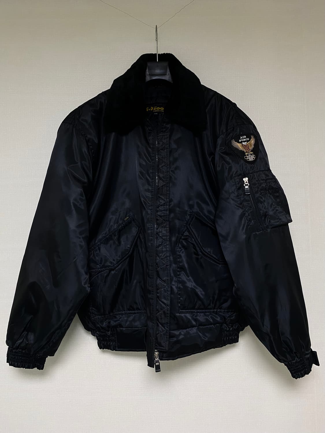 1999년 ZOOM AIR FORCE BOMBER JACKET 상품이미지4