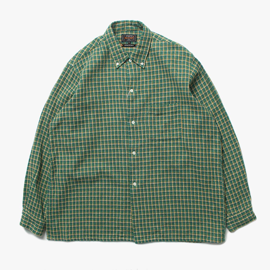  BEAMS PLUS "Green Check Shirts" 상품이미지1