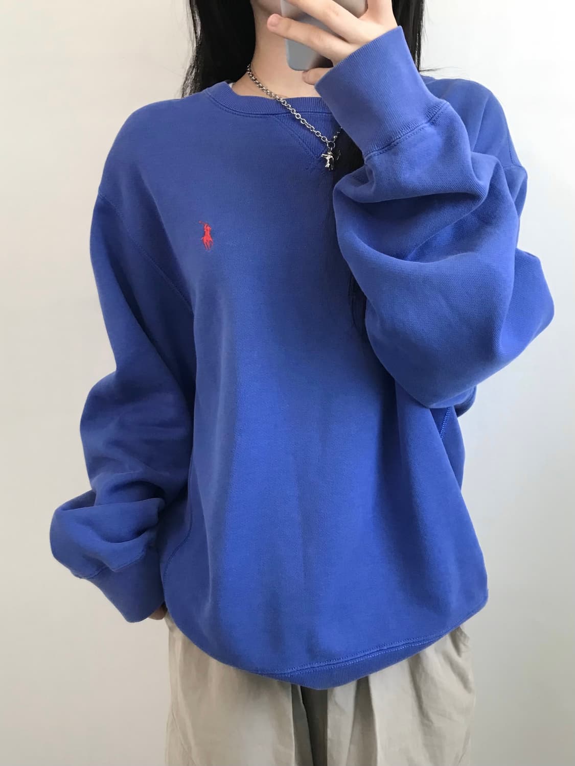 Polo by RalphLauren 폴로 블루 맨투맨 상품이미지1