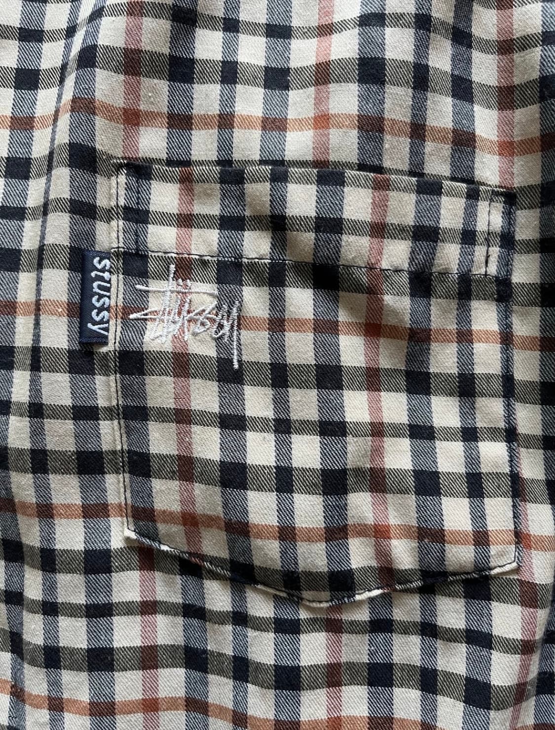 00s 스투시 체크셔츠 상품이미지3