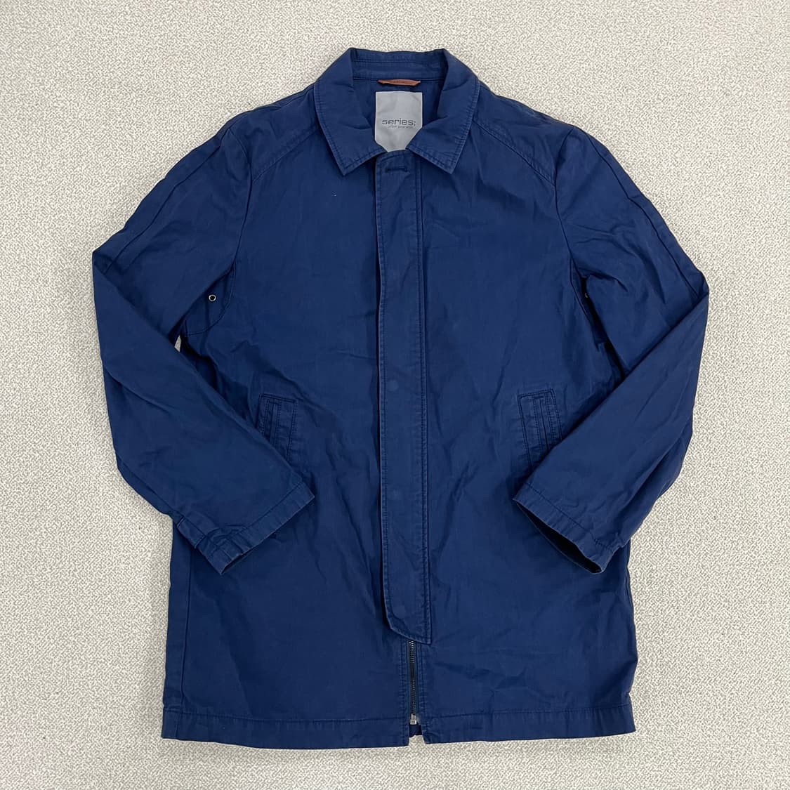 100 시리즈 코튼 싱글 자켓 0220M 상품이미지1