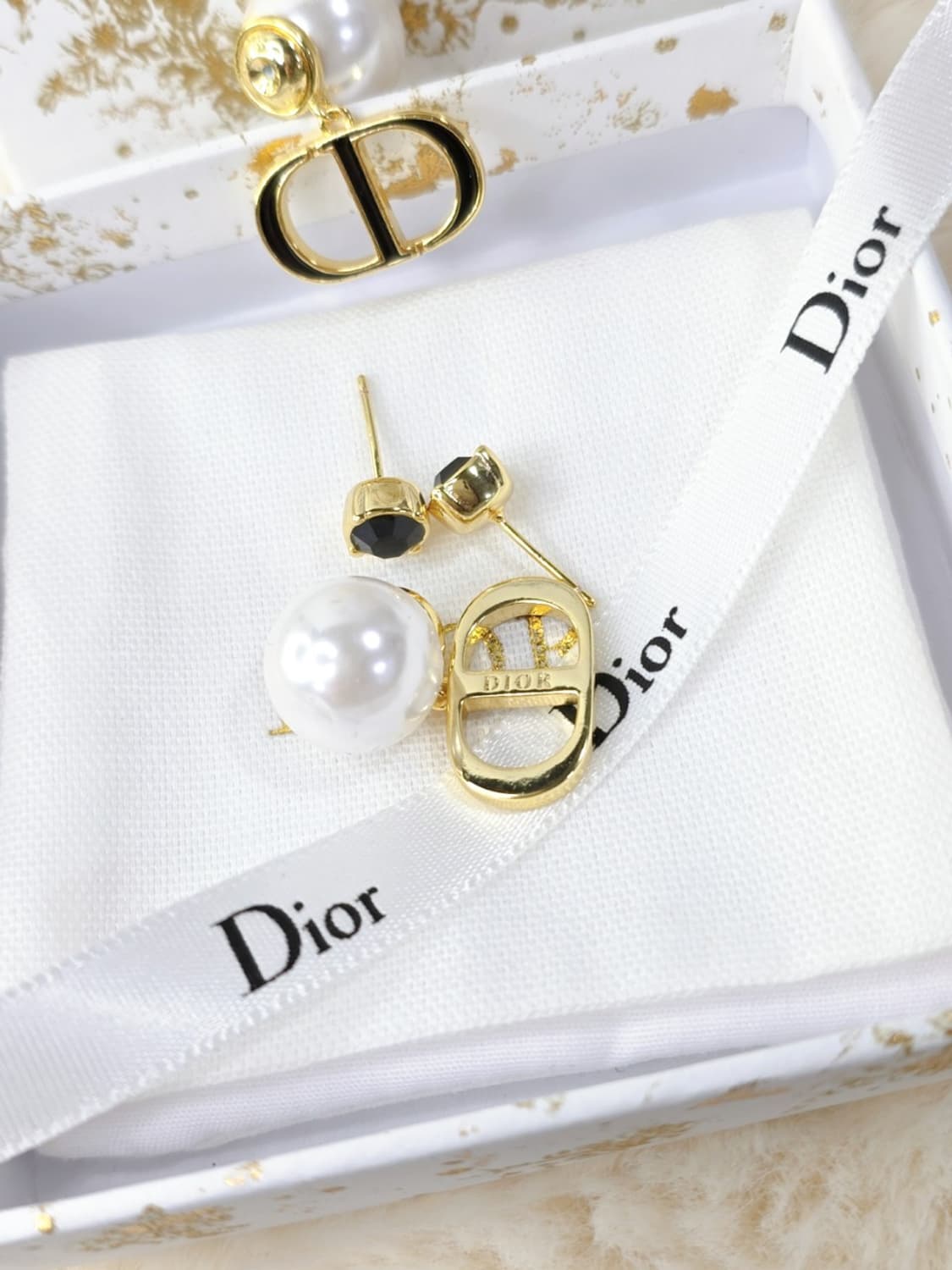 빈티지 디올 업사이클링 귀걸이 상품이미지6