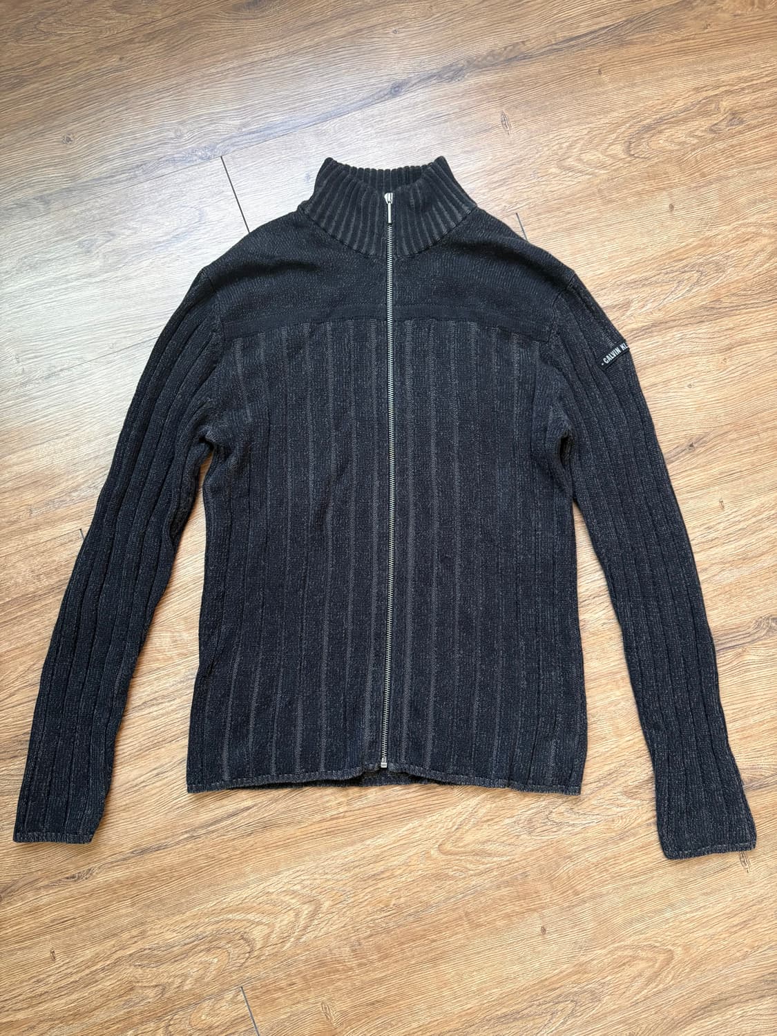 캘빈클라인 빈티지 집업 가디건 상품이미지1