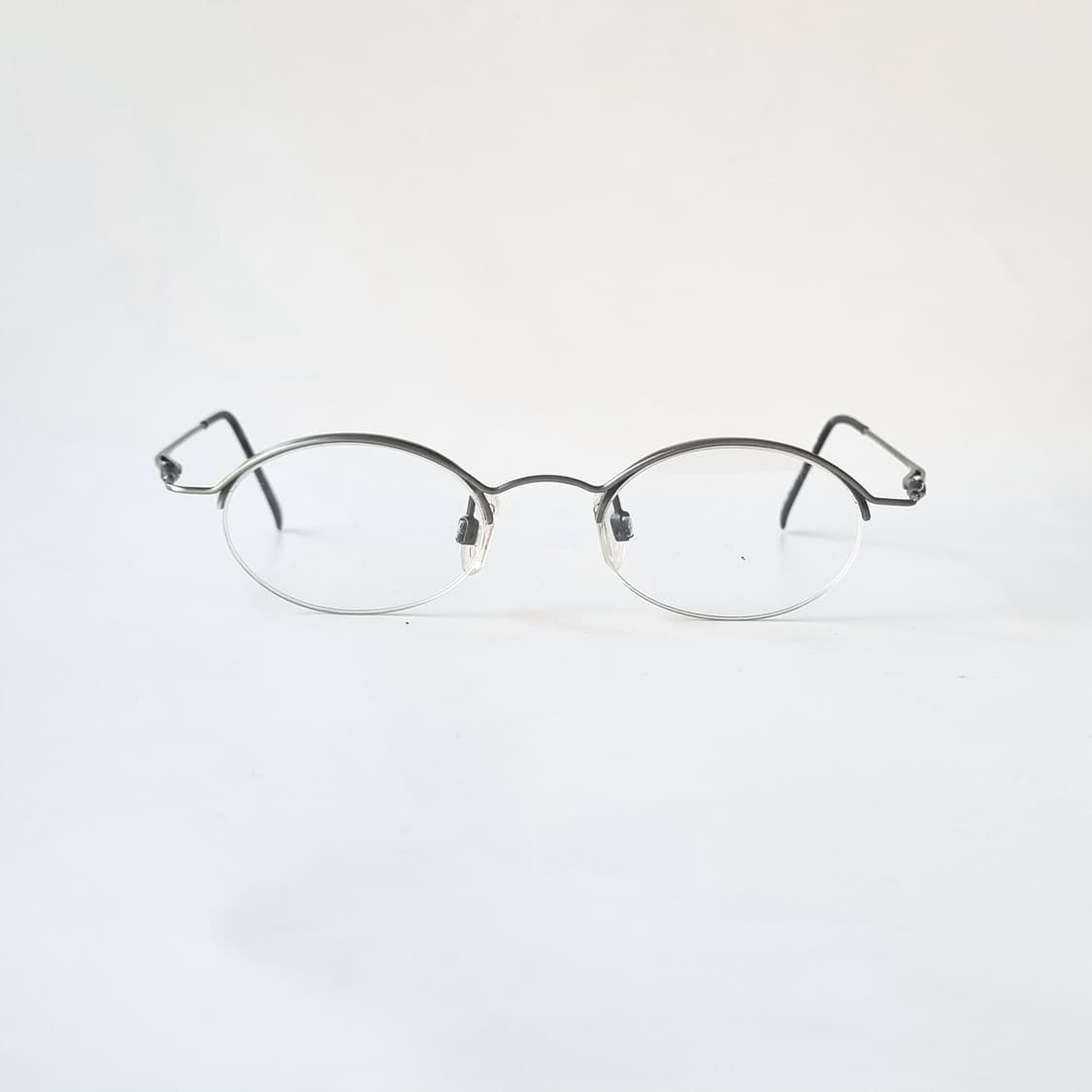 데드스탁 빈티지 오벌형 반무테 안경테 464 상품이미지2