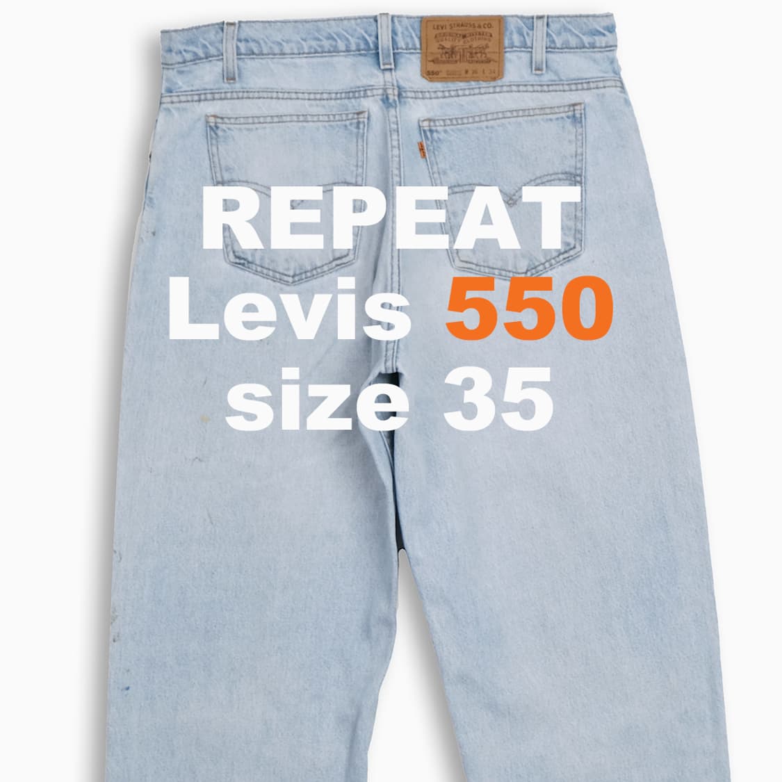 리바이스 550 오렌지탭 90s 35 인치 OR55036118 상품이미지1