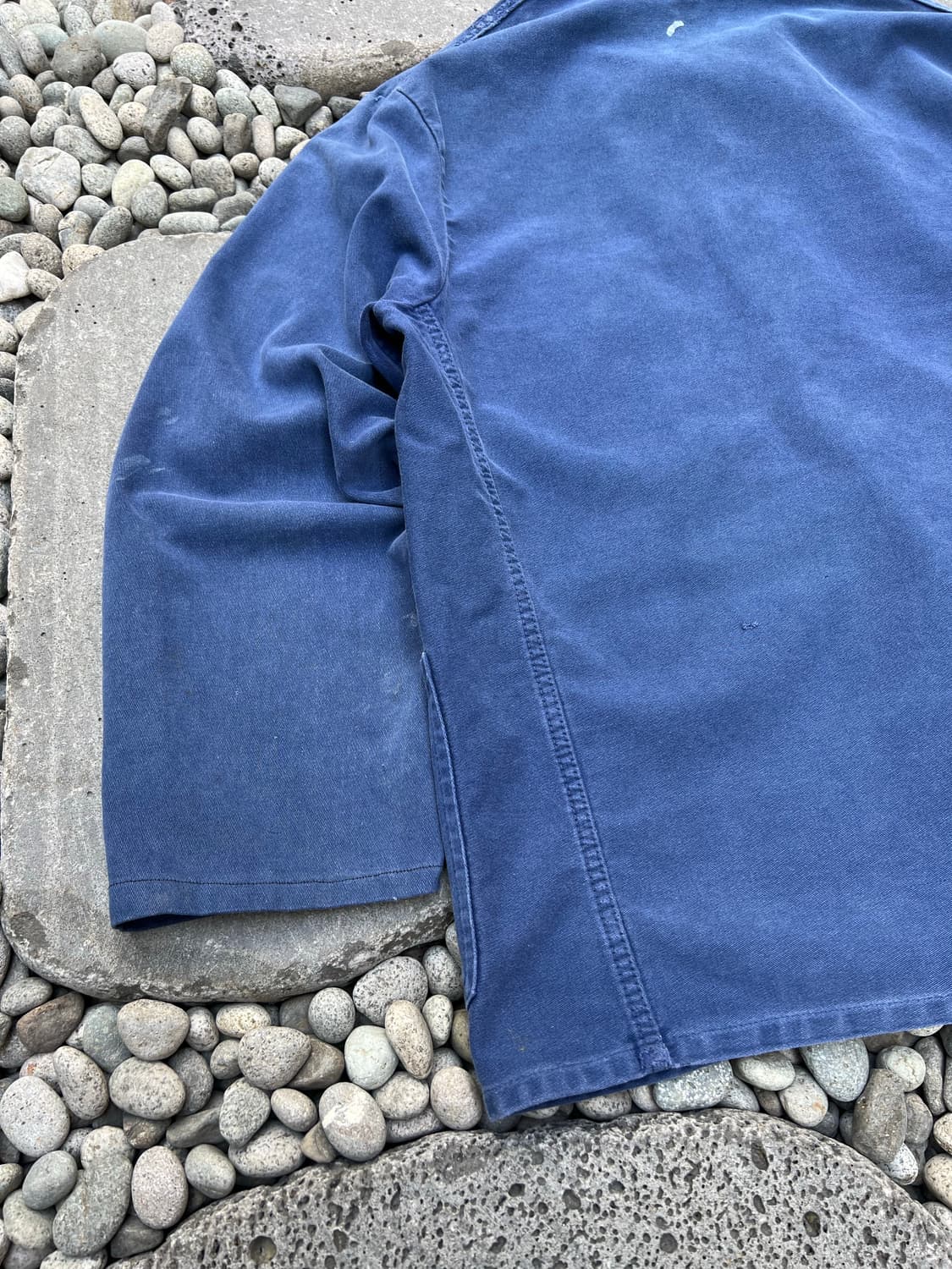 OLD VINTAGE FADED WASHING 빈티지몰스킨프렌치워크자켓 상품이미지9