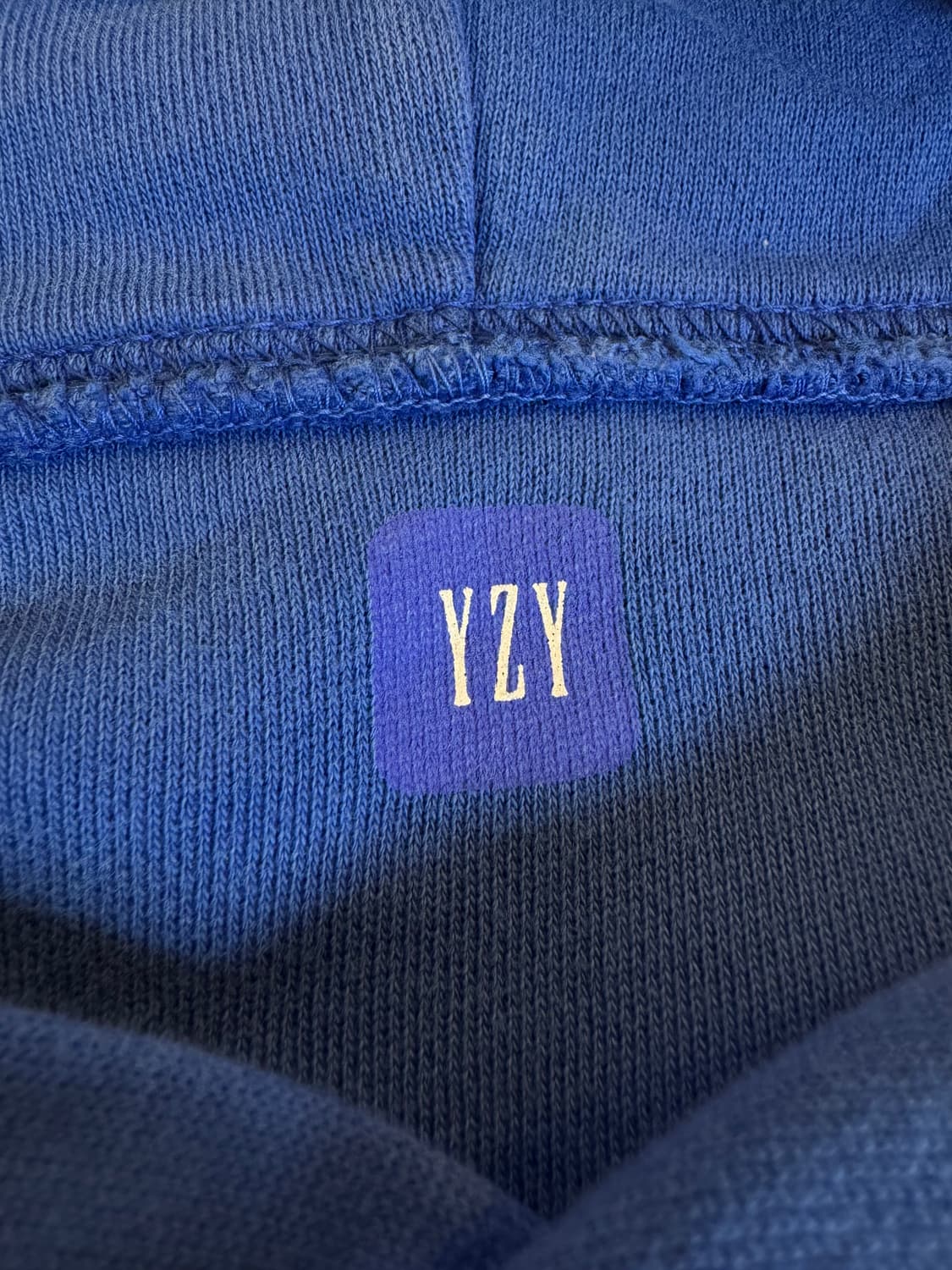 (L)Yeezy Gap 이지 갭 후드티 블루 상품이미지4