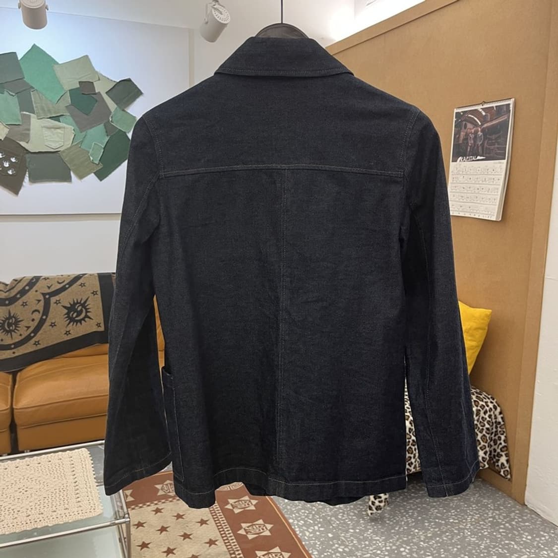 에스피비 빈티지 모던 시크 캐주얼 슬림핏 데님자켓 3 C10360 상품이미지4