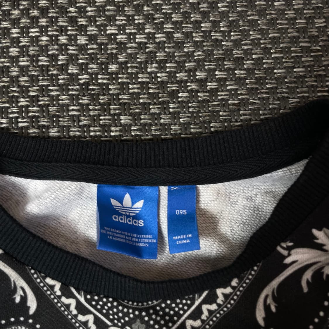 아디다스 블랙 파바오 맨투맨 95 상품이미지4
