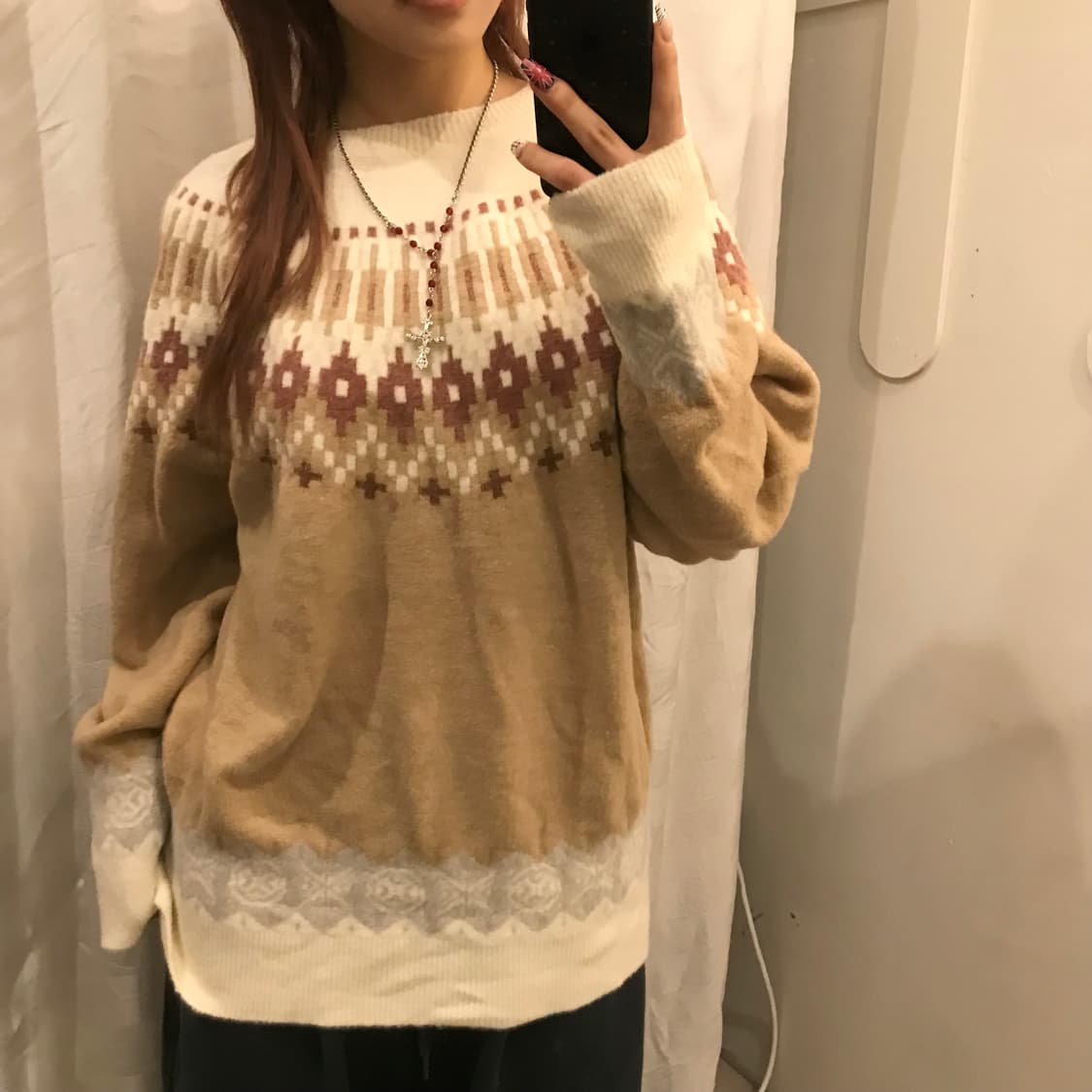 Bean Pole 빈폴 모리걸 오버핏 니트 상품이미지2